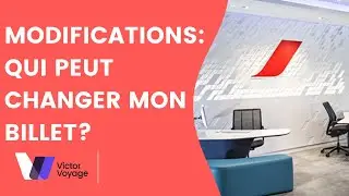 COMMENT CHANGER UN BILLET D'AVION? | Victor Voyage