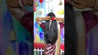 Half fold hairstyle 🌹#shorts #hairstyle #trending #viral #hair #longhair #bhojpuri #vlogs #short #my