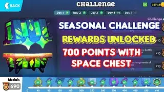 🚀 Seasonal Challenge Rewards Unlocked + Space Chest Opening 🎯 | FRAG Pro Shooter 🎮