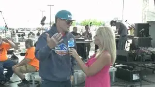Dolly McCarthy Interviews  Vanilla Ice at Kankakee BBQ Fest 2015