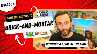 Running a Small Game Store at a Kiosk in the Mall
