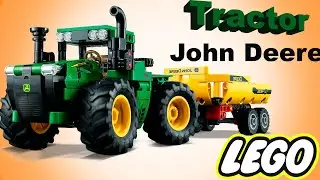 ОСТОРОЖНО!!!ЗАЛИПАТЕЛЬНО...Полная сборка трактор с прицепом Lego TECHNIC 42136.