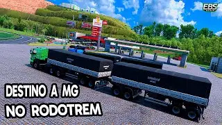 MB no puxe do grão no rodotrem para Curitiba EBS Log ets2 ets 2 1.57 parte 2