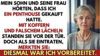 „Wir hörten, du hast ein Penthouse gekauft – also zogen wir bei dir ein“, sagte mein Sohn.