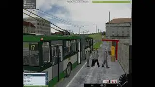 SIMT MHD Linka 17 směr Na M&iacute;r&aacute;ku d&iacute;l 2