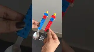 Lego Cutlery 🌷✨#kawaii #trendingshorts #trending #lego #trendingonshorts #cutlery