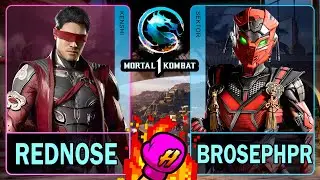 MK1 Rednose (KENSHI) VS BrosephPR (SEKTOR)🥊Mortal Kombat 1🥊4K 60ᶠᵖˢ