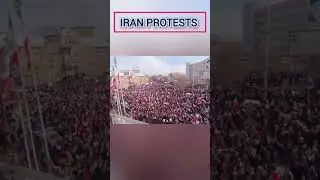 Tehran Erupts Again | Massive Protests Shake Iran 🇮🇷 #shorts #shortsfeed #viralshorts