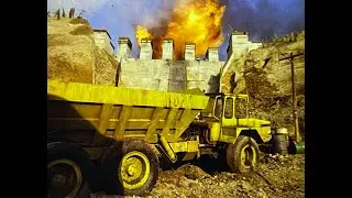Landslide (1991) TV Movie: Low budget Miniature Effects