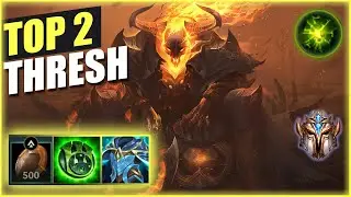 [Wild Rift] Thresh TOP 2 - RUSH Challenger ranked game + build