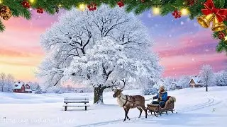 Зимняя сказка ❄️ Снежные пейзажи под расслабляющую музыку для глубокого сна и снятия стресса