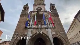 Pordenone - Noncello - Piazza San Marco [4K]