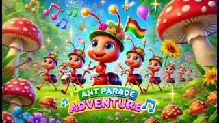 Ant Parade Adventure | Animal Sounds and Fun Kids Song