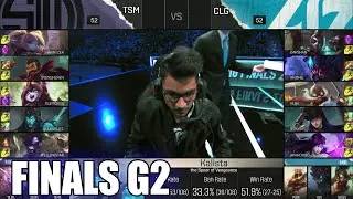 CLG vs TSM | Game 2 Grand Finals S6 NA LCS Spring 2016 | Team Solomid TSM vs CLG G2 1080p