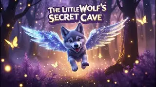The Little Wolf&rsquo;s Secret Cave | English Fairy Tales | Kids Story