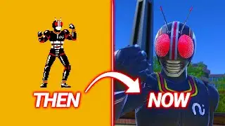 The Evolution of KAMEN RIDER BLACK in Video Games (1988-2025) #kamenrider