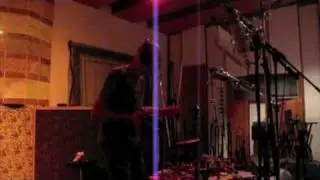 in session at sonic ranch studios
