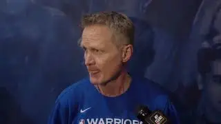Warrior's Steve Kerr emotional reaction to Kobe Bryant lost