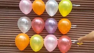  Balloon popping 💛💚&hearts;️ #episode273 #waterballoon #balloonpop #unboxingballoon #BalloonPoppingvideos 