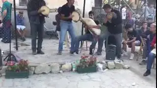 Canto a braccio e ciaramelle amatriciane a Configno - Festa antichi saperi antichi sapori 2018