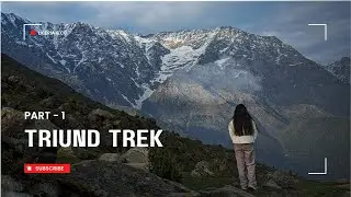 Triund Trek Vlog Part 1 | Reached Base Camp