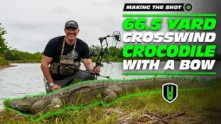 CROSSWIND CROCODILE AT 66.5 YARDS WITH BOW