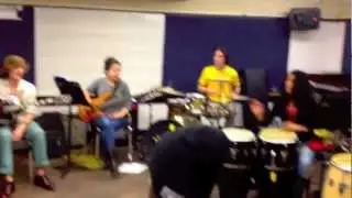 Afro-Pop Class at Berklee plays Sol Amarfio's 