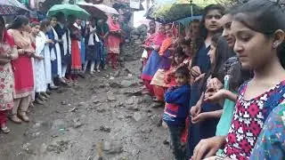 Hudh mata yatra welcome at loharna Dachhan