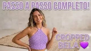 CROPPED BELA/ADULTO E INFANTIL/ AULA PARA CANHOTOS
