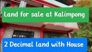 Land with House for sale at Kalimpong