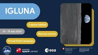 Inauguration with Jan W&ouml;rner (ESA Director General) and Renato Kproun (SERI) &ndash; IGLUNA 2020