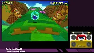 Twitch VOD - Sonic the Marathon 2 - Ep. 49 [Sonic Lost World 3DS]