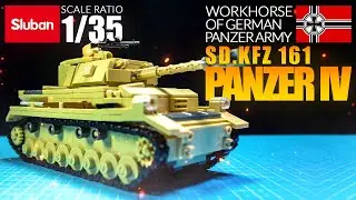 Germany&rsquo;s Backbone Tank | Sluban Panzer IV B0693 | Lego WW2 Military