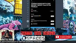 8 SPACES NO RAP AYE VERB GOES CRAZ THE BATTLE RAP CULTURE HATE ME BUT WATCH THIS