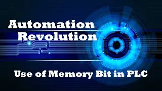 PLC Ladder Programming Example using Memory Bit. #PLC #SCADA #Industrial_Automation