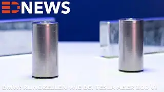 BMW setzt ab 2025 auch auf Rundzellen wie Tesla und auf die 800 Volt Technik | Electric Drive News