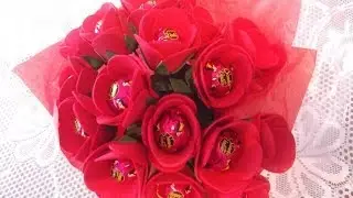 como fazer buque de rosas para o dia dos namorados