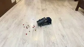 LEGO 42203 RC Tipping Dump Truck L motor Driving (M motor Lifting)