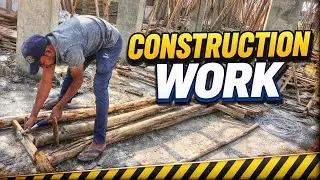 Construction Work in India | Building Construction Process 