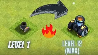 #shorts Upgrading Mortar from Level 1 to Level 12(MAX) | Maxing Mortar | Imperial Clashing | coc