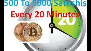 how to earn Satoshi free | 500 to 5000 Satoshis in 20 Minutes