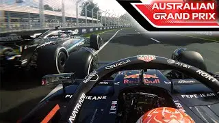 F1 25 REAL LIFE TV POD GRAPHICS - MAX TO MERCEDES CAREER !! (Melbourne GP)