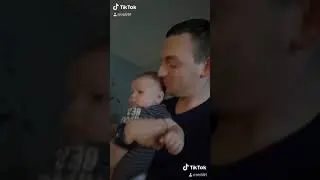 Cameron gets kisses from his uncle