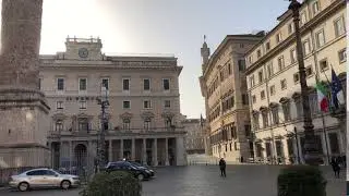 Piazza Colonna Roma 2021