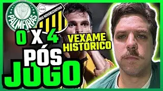 PÓS-JOGO | PALMEIRAS 0 x 4 NOVORIZONTINO | NÃO FOI UM ACIDENTE