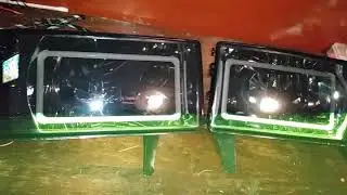 94-01 Dodge Ram Retrofit headlights Full Color Halo