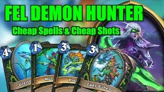 CONTROL BOARD & GO FACE?| Fel Demon Hunter| Sunken City| Hearthstone