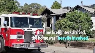 San Luis Obispo City firefighters battle early morning fire