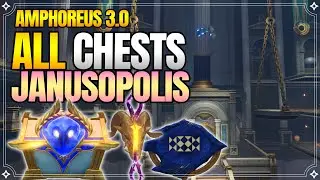 All Treasures in ''Abyss of Fate'' Janusopolis - Amphoreus 3.0 |【Honkai: Star Rail】