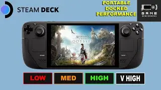 STEAM DECK | ASSASSIN'S CREED ODYSSEY | 800P | 1080P | ПОРТАТИВНЫЙ / ДОК-РЕЖИМ